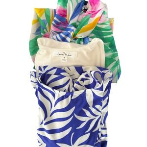Kate Spade Womens Bundle 3pc M L Bodysuit Tropical Resort Tops Mixed